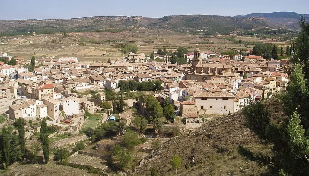 Ciudad de Teruel desde la montaña